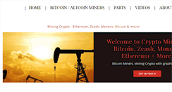 Desktop Screenshot of crypto-mining.net